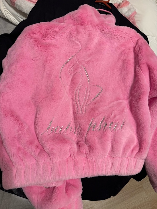 Forever 21 Jackets & Blazers - Forever 21xbabyphat Pink Faux Fur Jacket
